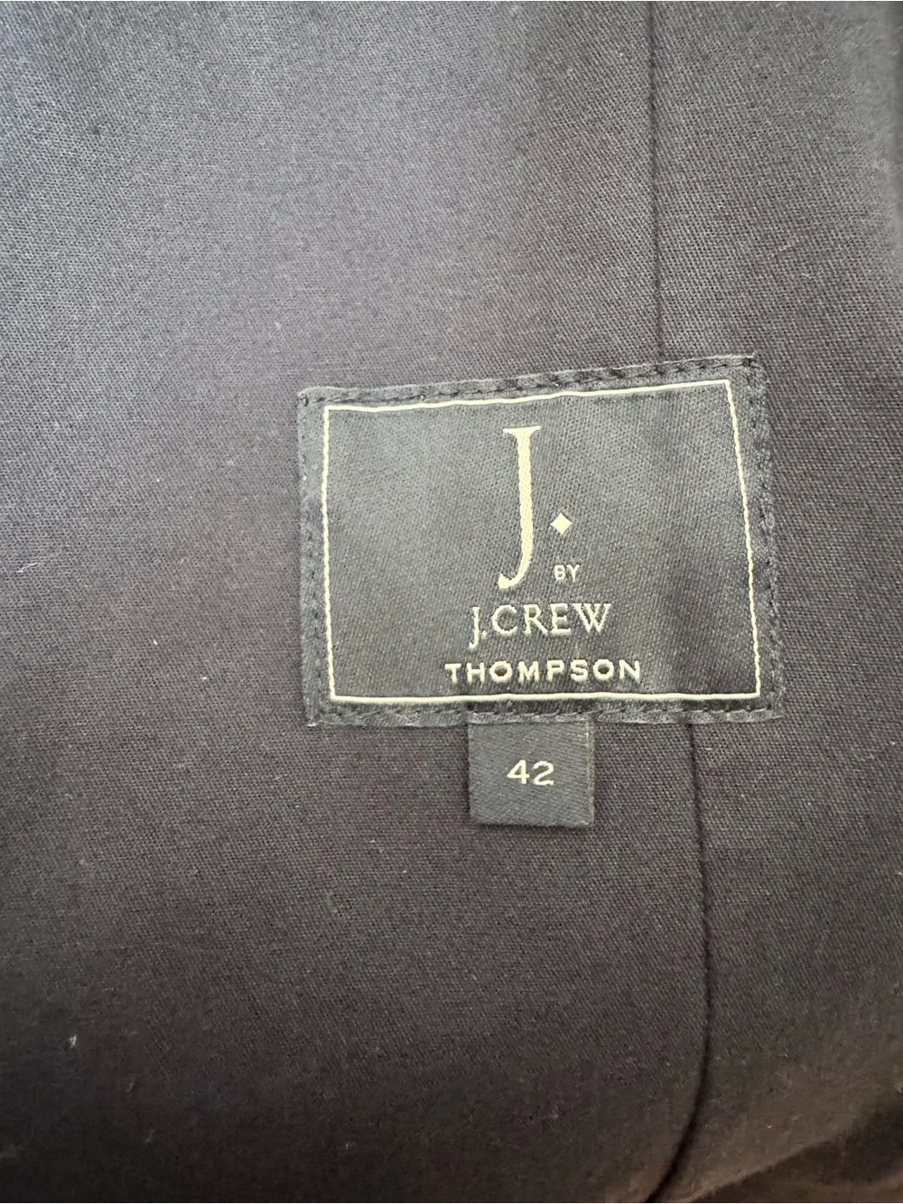 J. Crew Thompson Men’s Navy Blazer Jacket - Size 42
